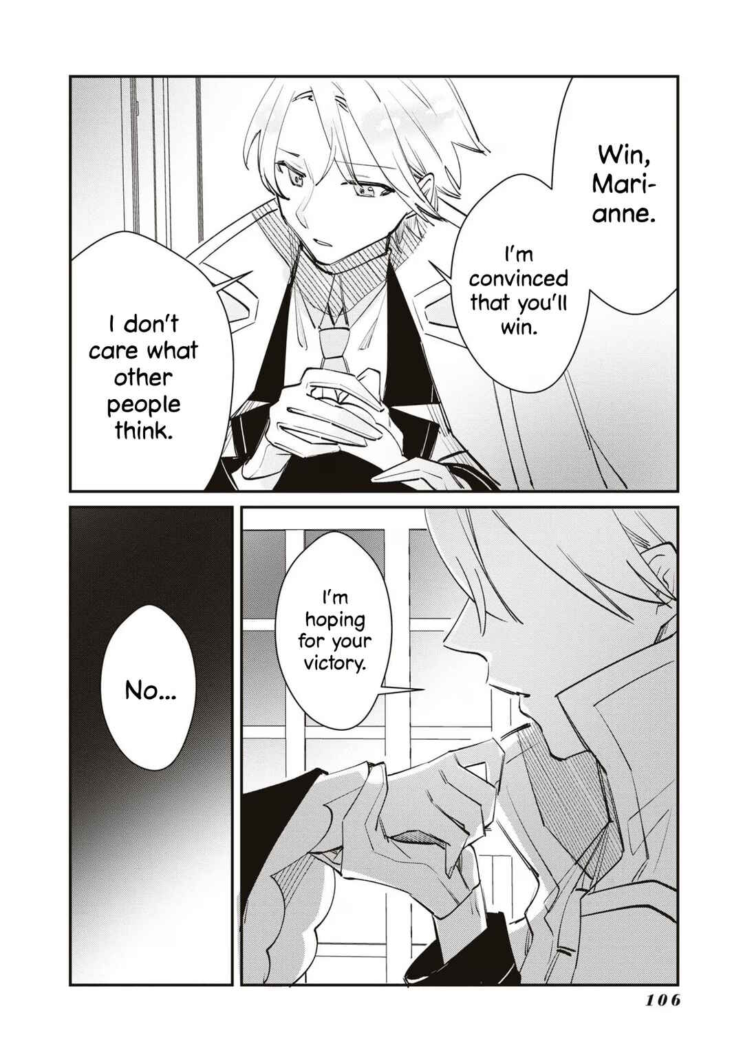 Page 8 Chapter 14 TS Akuyaku Reijou Kamisama Tensei Zennin Tsuihou Haishin RTA ~Kiraware Tsuihou End o Mezashiteru no ni Saikyou Musou Road kara Orirarenai~