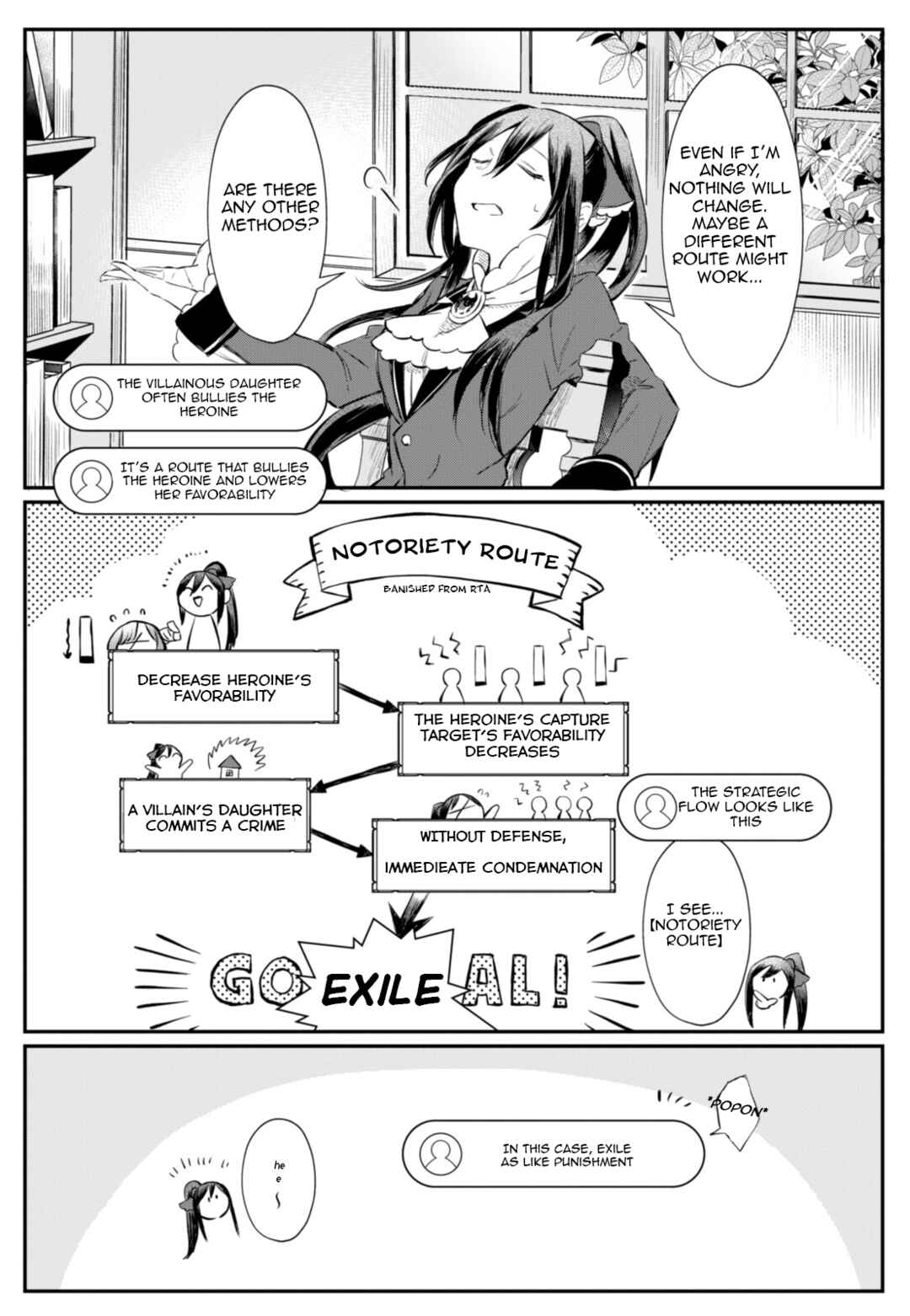 Page 5 Chapter 2 TS Akuyaku Reijou Kamisama Tensei Zennin Tsuihou Haishin RTA ~Kiraware Tsuihou End o Mezashiteru no ni Saikyou Musou Road kara Orirarenai~