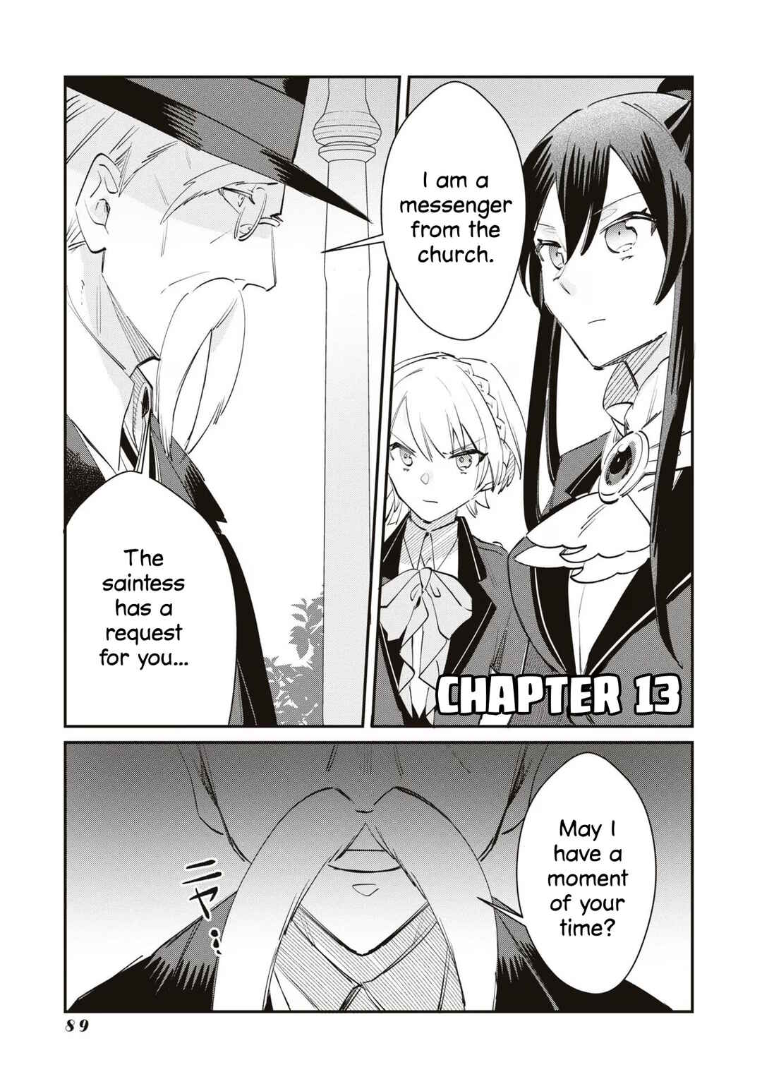 Page 1 Chapter 13 TS Akuyaku Reijou Kamisama Tensei Zennin Tsuihou Haishin RTA ~Kiraware Tsuihou End o Mezashiteru no ni Saikyou Musou Road kara Orirarenai~