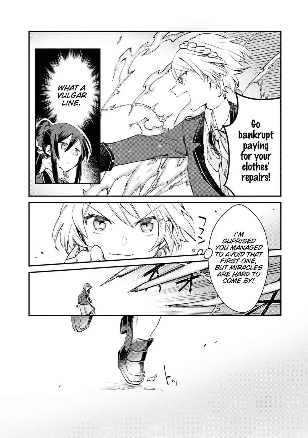 Page 10 Chapter 5 TS Akuyaku Reijou Kamisama Tensei Zennin Tsuihou Haishin RTA ~Kiraware Tsuihou End o Mezashiteru no ni Saikyou Musou Road kara Orirarenai~