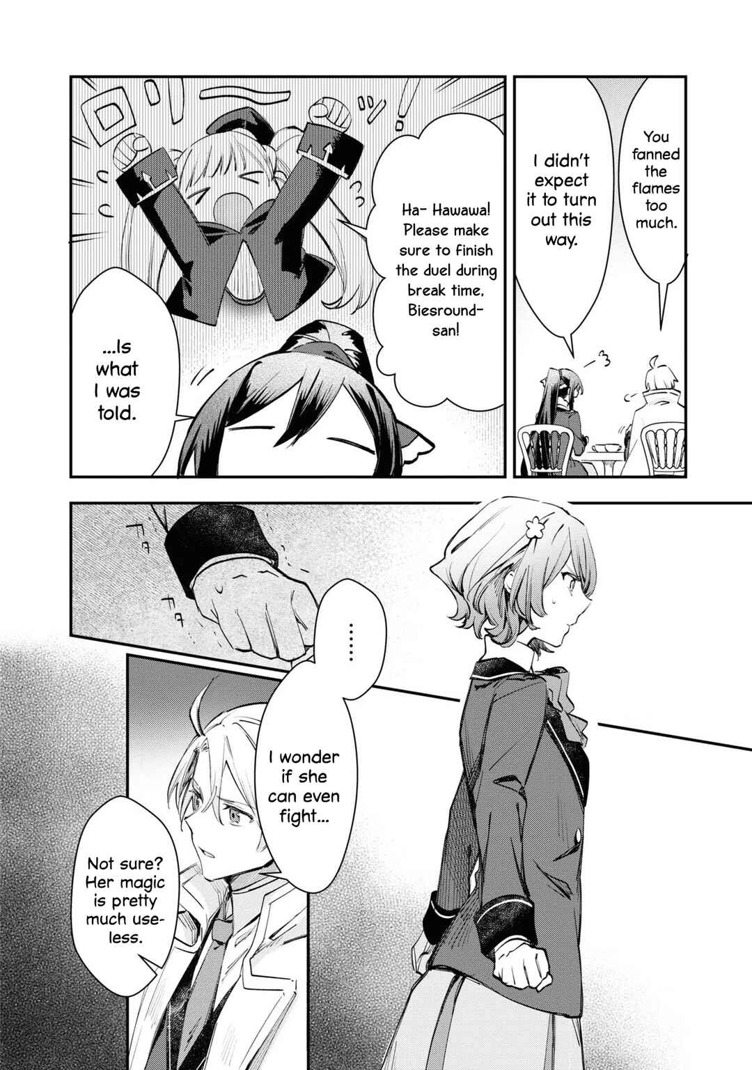 Page 4 Chapter 5 TS Akuyaku Reijou Kamisama Tensei Zennin Tsuihou Haishin RTA ~Kiraware Tsuihou End o Mezashiteru no ni Saikyou Musou Road kara Orirarenai~