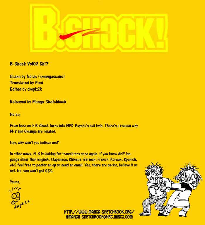 Page 1 Chapter 17 B-Shock