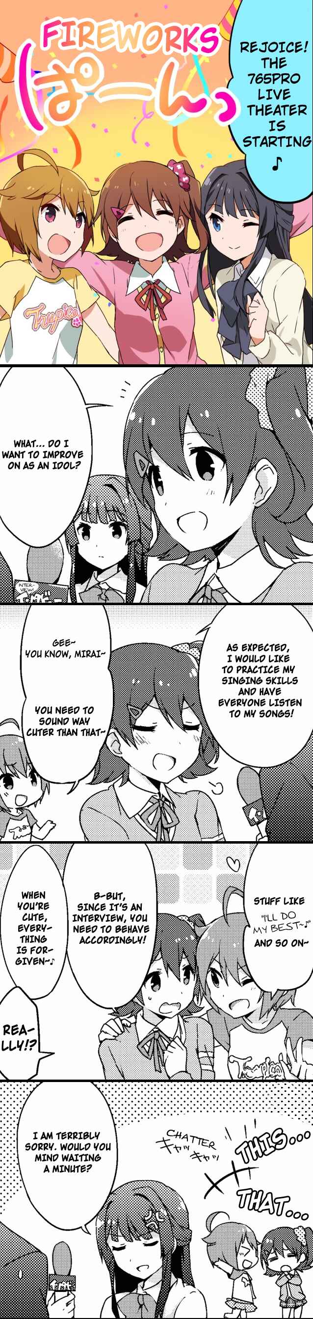 Page 1 Chapter 1 THE IDOLM@STER MILLION LIVE! Million Comic Theater