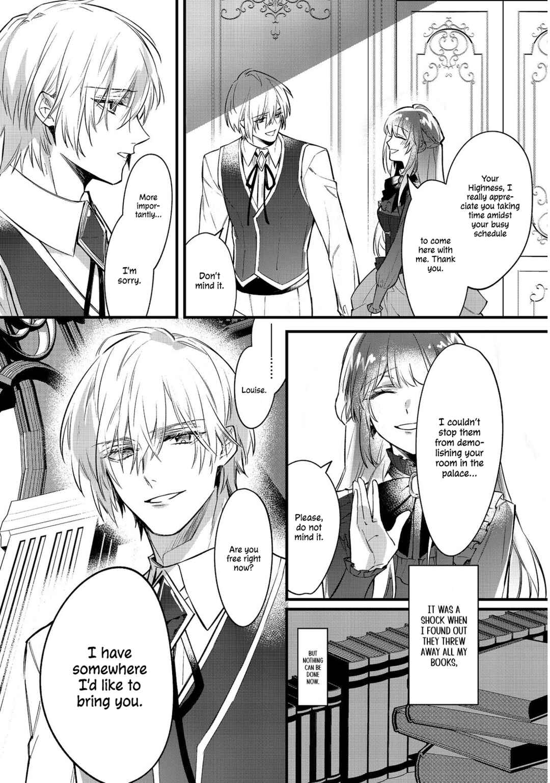Page 4 Chapter 3 Konyaku Haki Sareta Kaedama Reijou, Hatsukoi no Toshiue Ouji ni Dekiai Sareru