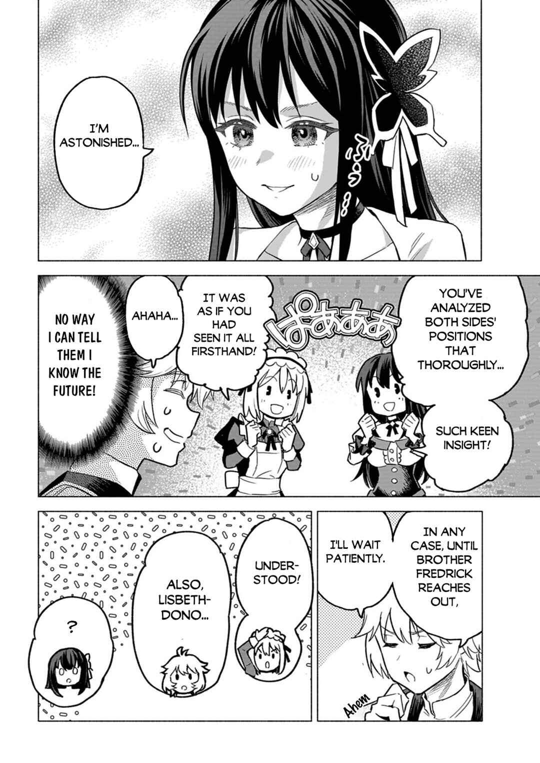 Page 12 Chapter 9.2 Tada no Murabito no Boku ga, Sanbyakunen Mae no Boukun Ouji ni Tensei shite shimaimashita ~Zense no Chishiki de Ansatsu Flag wo Kaihi shite, Odayaka ni Ikinokorimasu!~