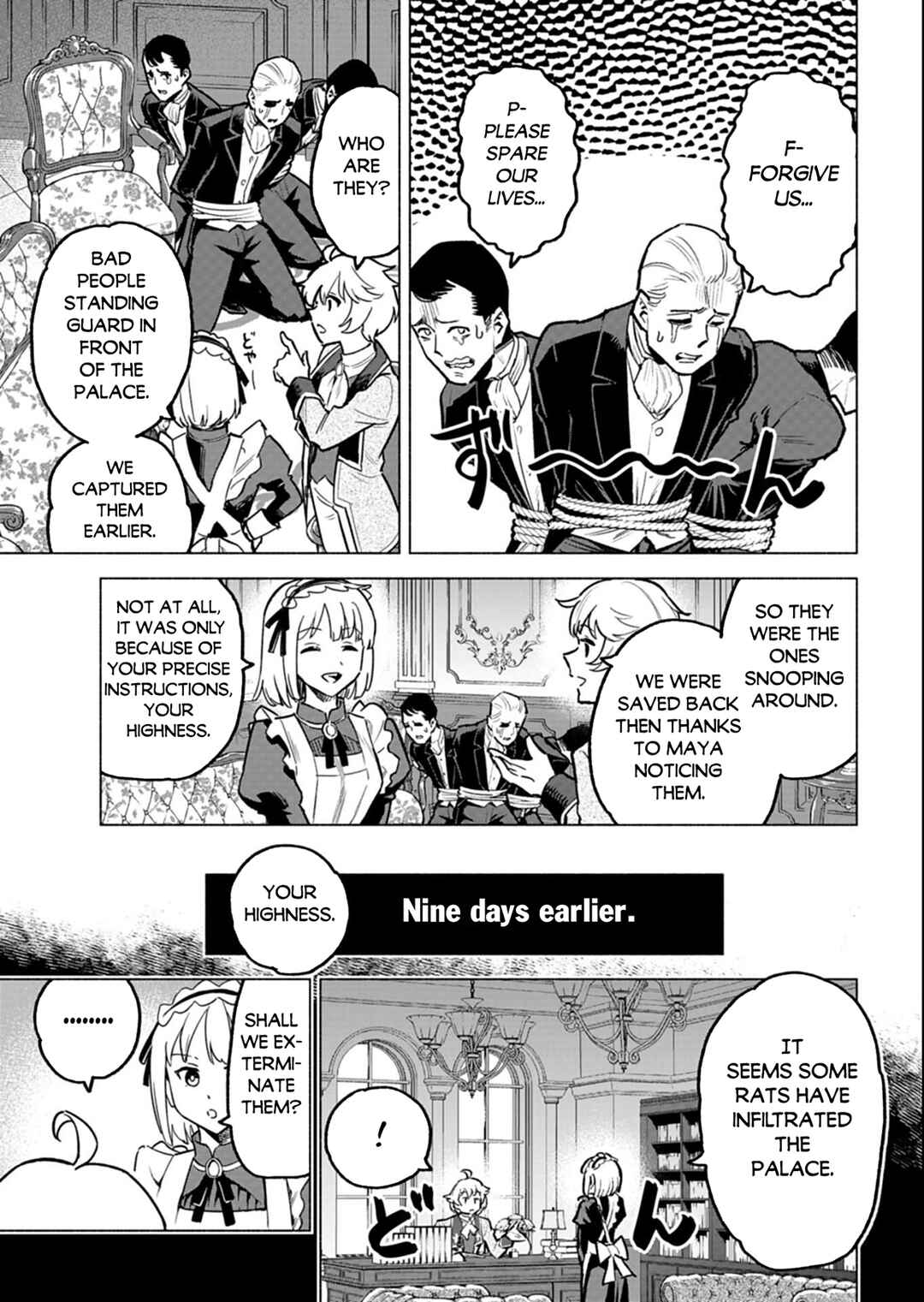 Page 6 Chapter 10.1 Tada no Murabito no Boku ga, Sanbyakunen Mae no Boukun Ouji ni Tensei shite shimaimashita ~Zense no Chishiki de Ansatsu Flag wo Kaihi shite, Odayaka ni Ikinokorimasu!~