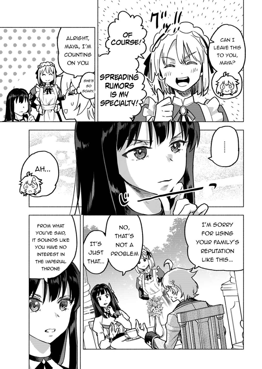 Page 10 Chapter 8 Tada no Murabito no Boku ga, Sanbyakunen Mae no Boukun Ouji ni Tensei shite shimaimashita ~Zense no Chishiki de Ansatsu Flag wo Kaihi shite, Odayaka ni Ikinokorimasu!~