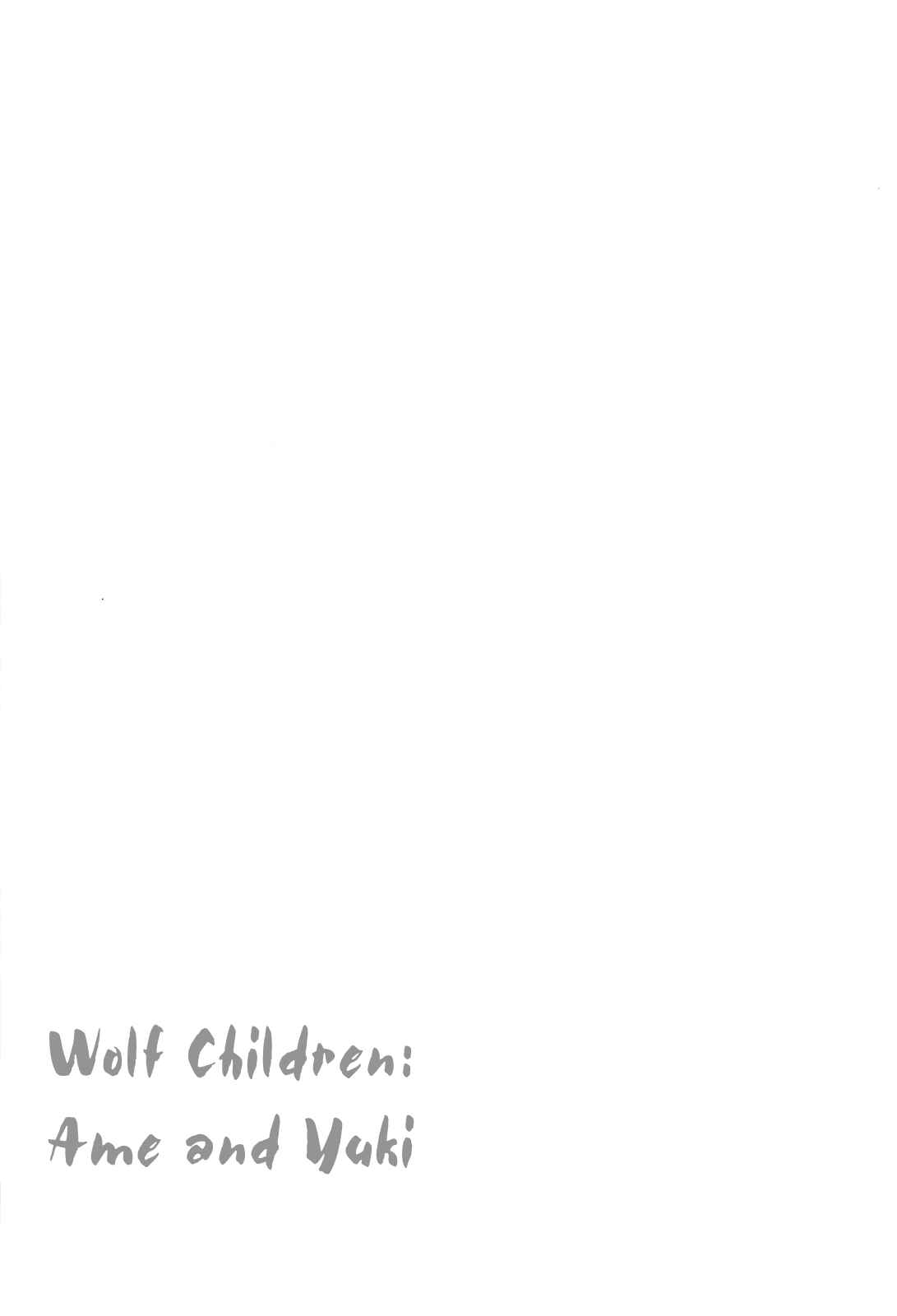 Page 35 Chapter 3 Wolf Children: Ame & Yuki