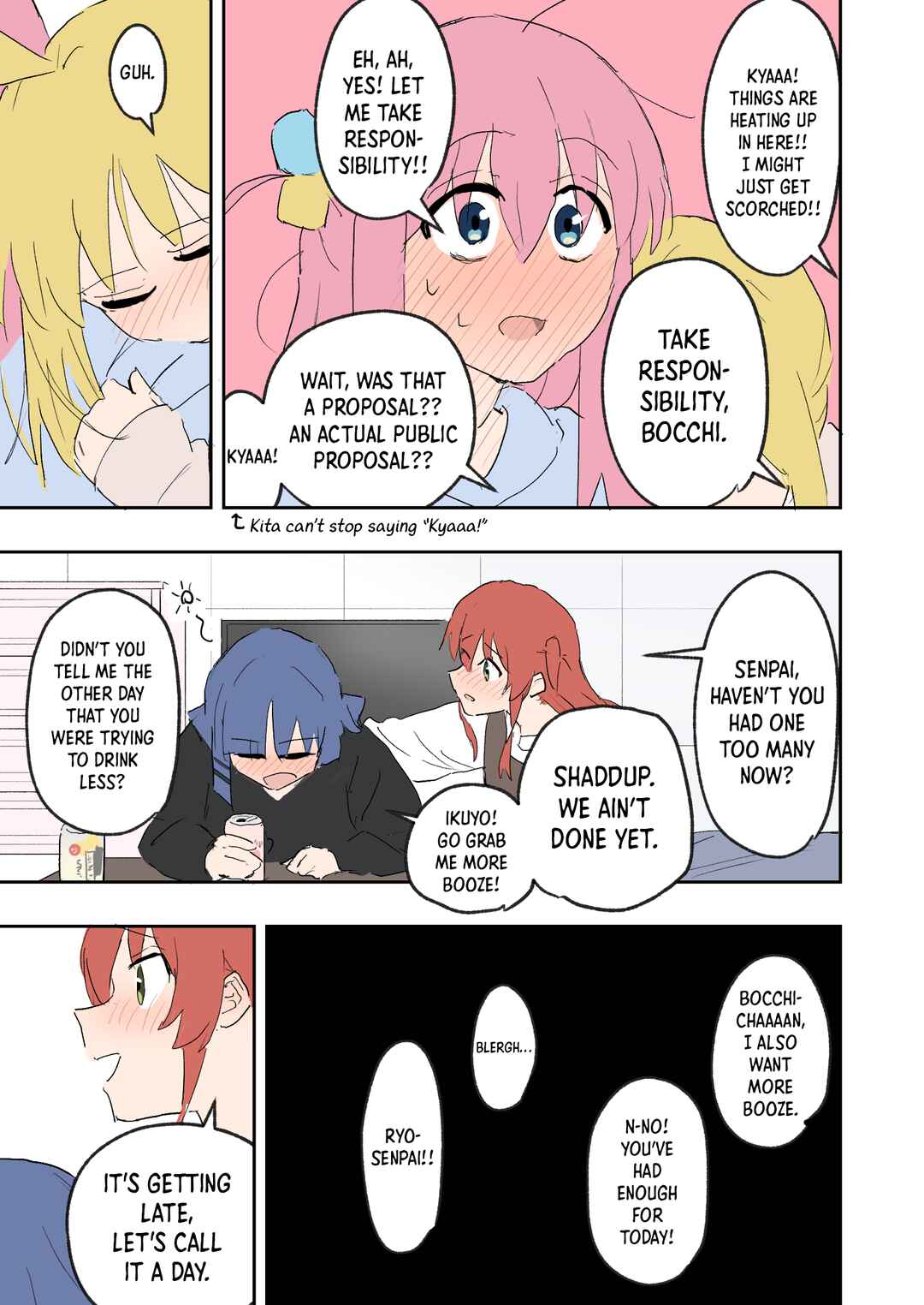 Page 17 Chapter Unknown_0866 Bocchi the Rock! - Daigakusei Nijika to Alcohol