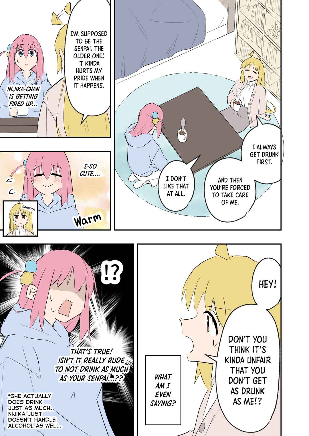 Page 29 Chapter Unknown_0866 Bocchi the Rock! - Daigakusei Nijika to Alcohol