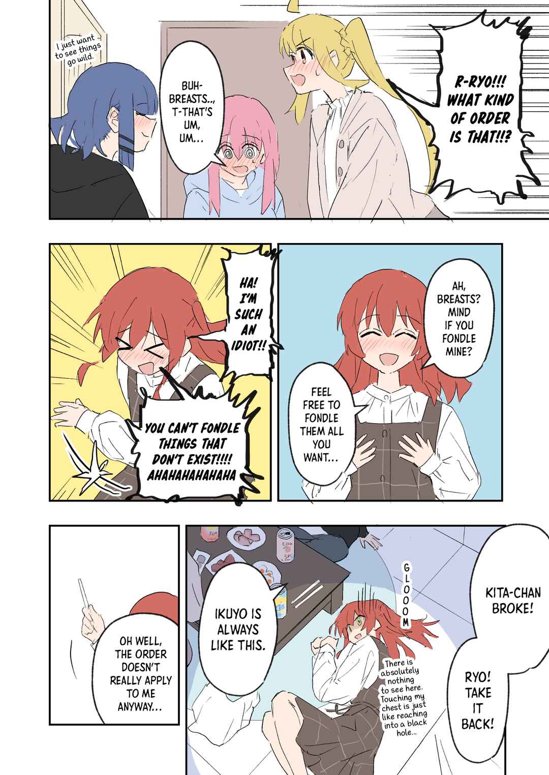 Page 6 Chapter Unknown_0866 Bocchi the Rock! - Daigakusei Nijika to Alcohol