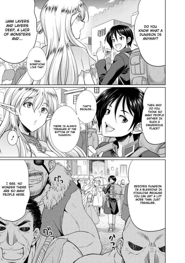 Page 12 Chapter 1.1 Elf Dorei to Kizuku Dungeon Harem - Isekai de Netotte Nakama o Fuyashimasu
