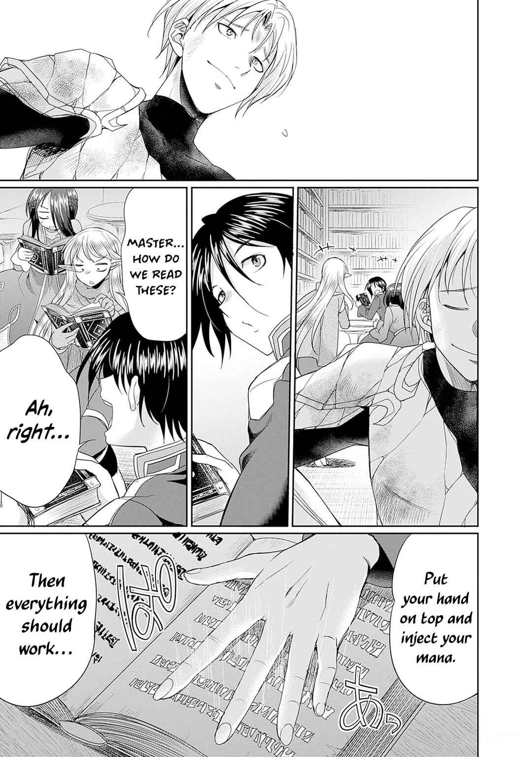 Page 12 Chapter 9 Elf Dorei to Kizuku Dungeon Harem - Isekai de Netotte Nakama o Fuyashimasu
