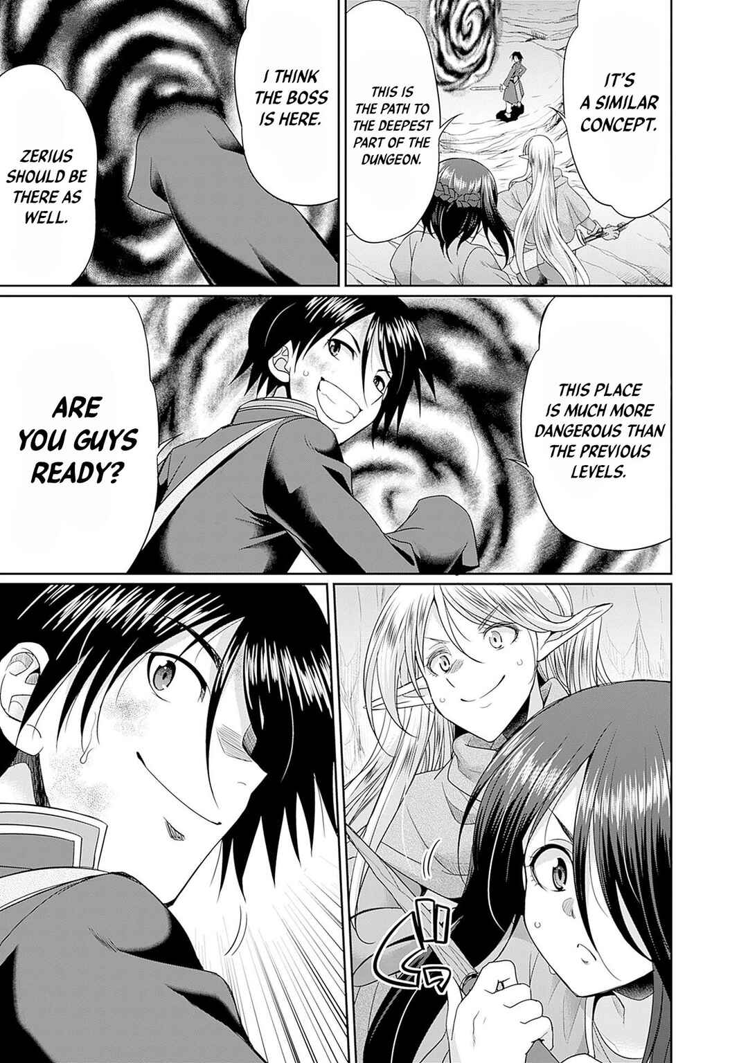 Page 4 Chapter 6 Elf Dorei to Kizuku Dungeon Harem - Isekai de Netotte Nakama o Fuyashimasu