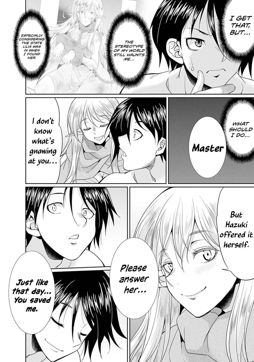 Page 15 Chapter 8 Elf Dorei to Kizuku Dungeon Harem - Isekai de Netotte Nakama o Fuyashimasu