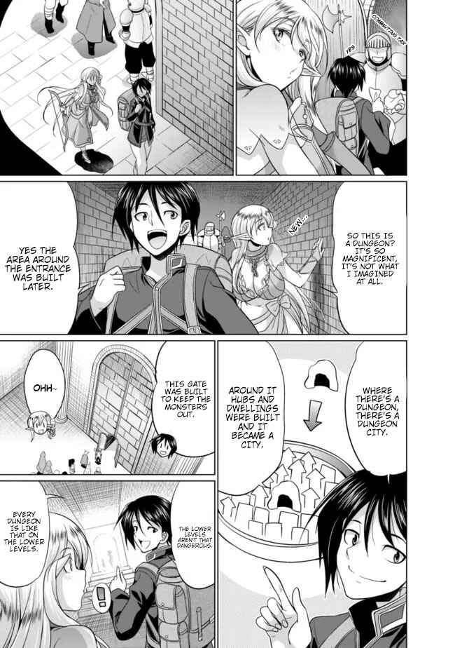 Page 11 Chapter 1.2 Elf Dorei to Kizuku Dungeon Harem - Isekai de Netotte Nakama o Fuyashimasu