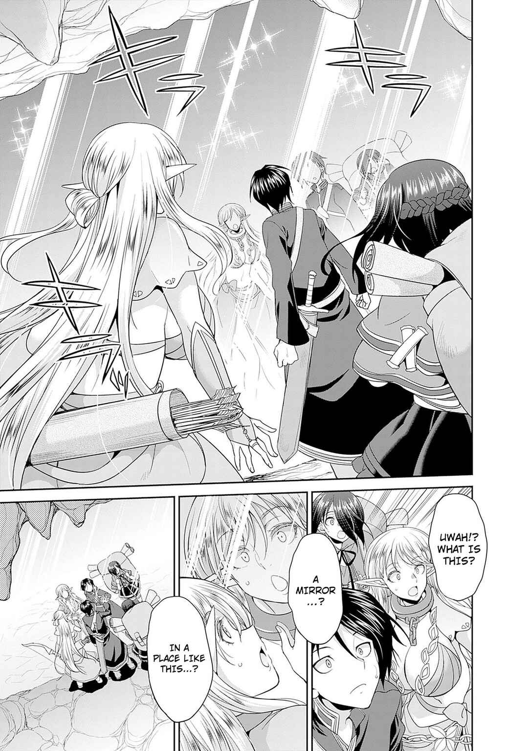 Page 12 Chapter 4 Elf Dorei to Kizuku Dungeon Harem - Isekai de Netotte Nakama o Fuyashimasu