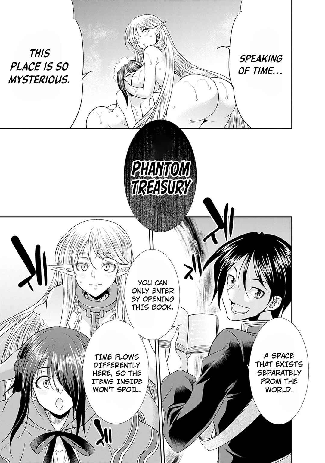 Page 8 Chapter 5 Elf Dorei to Kizuku Dungeon Harem - Isekai de Netotte Nakama o Fuyashimasu
