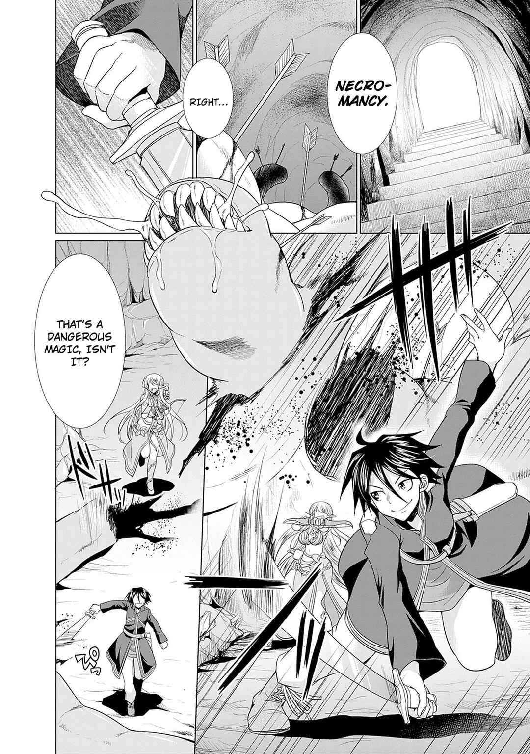 Page 14 Chapter 3 Elf Dorei to Kizuku Dungeon Harem - Isekai de Netotte Nakama o Fuyashimasu
