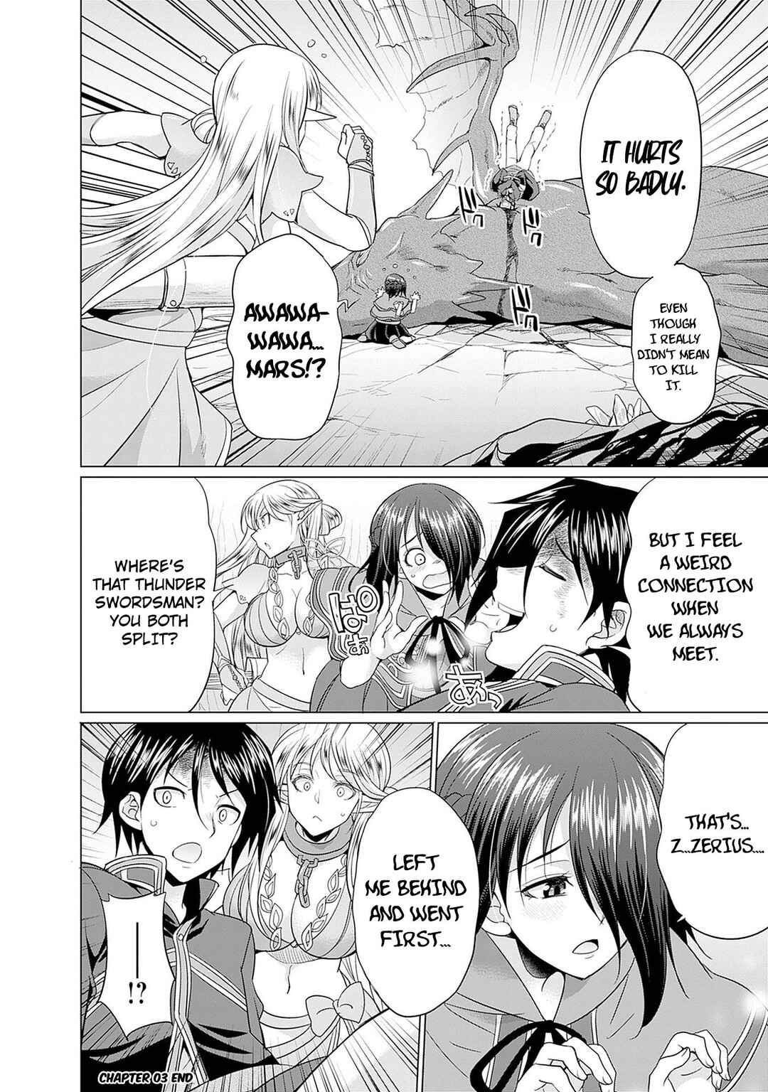 Page 24 Chapter 3 Elf Dorei to Kizuku Dungeon Harem - Isekai de Netotte Nakama o Fuyashimasu