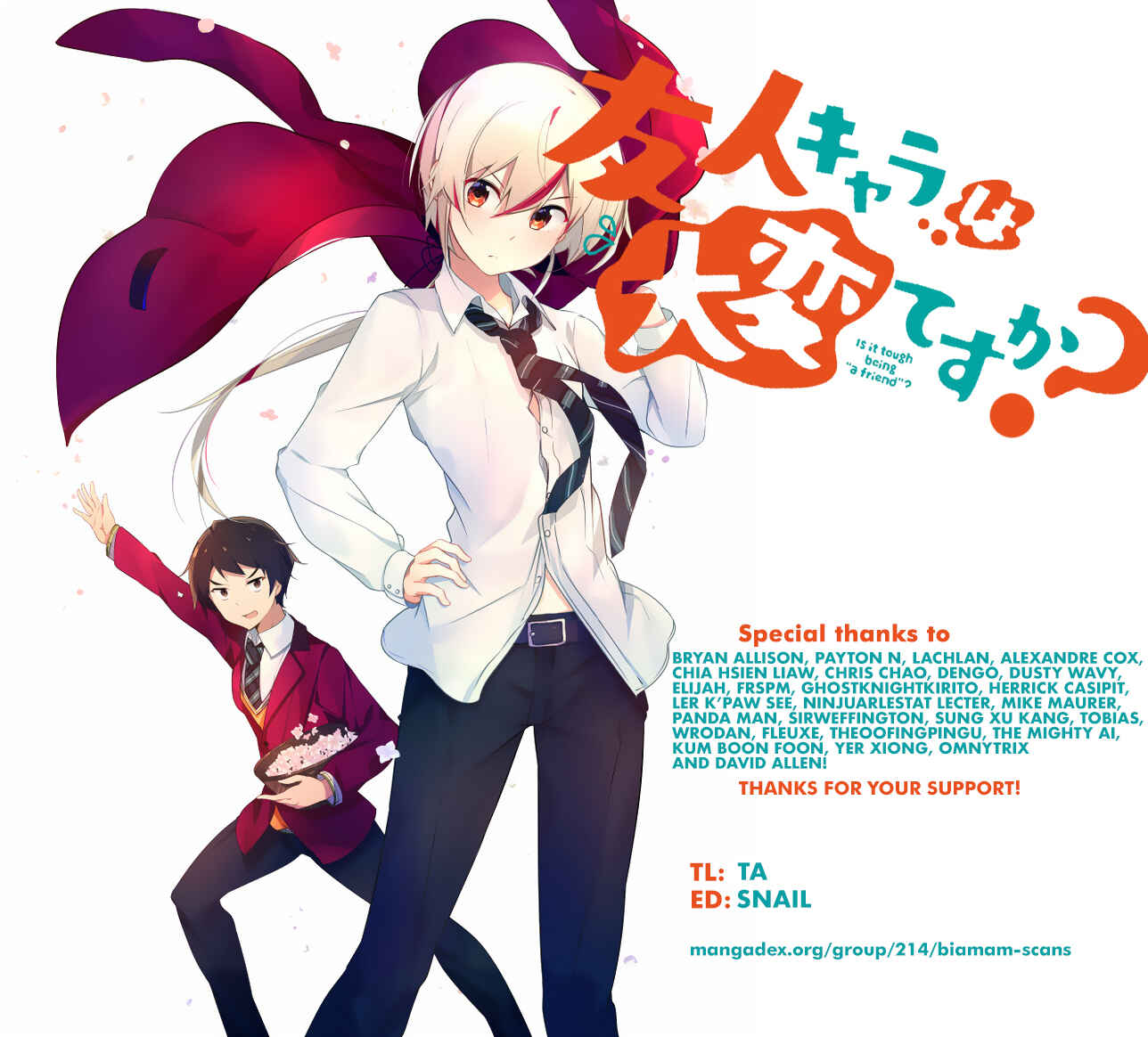 Page 1 Chapter 21 Yuujin Character wa Taihen desu ka?