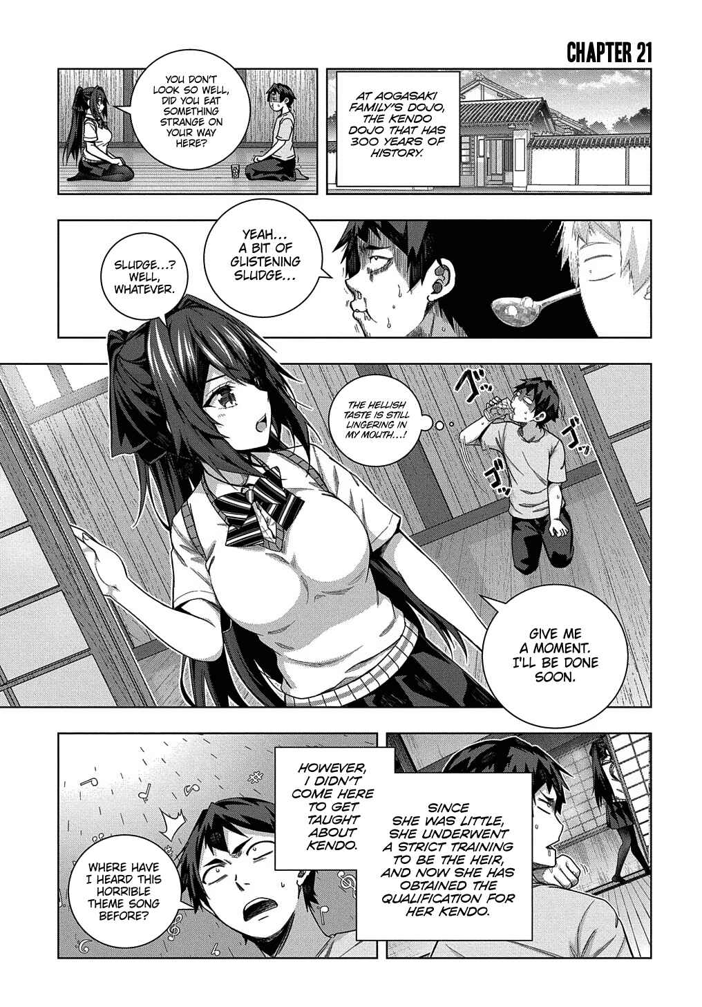 Page 2 Chapter 21 Yuujin Character wa Taihen desu ka?