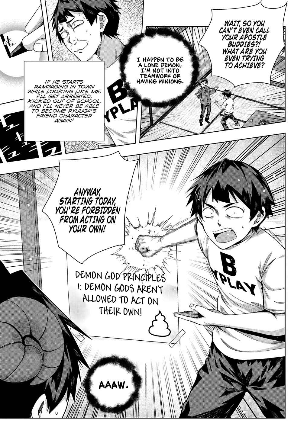 Page 22 Chapter 19 Yuujin Character wa Taihen desu ka?