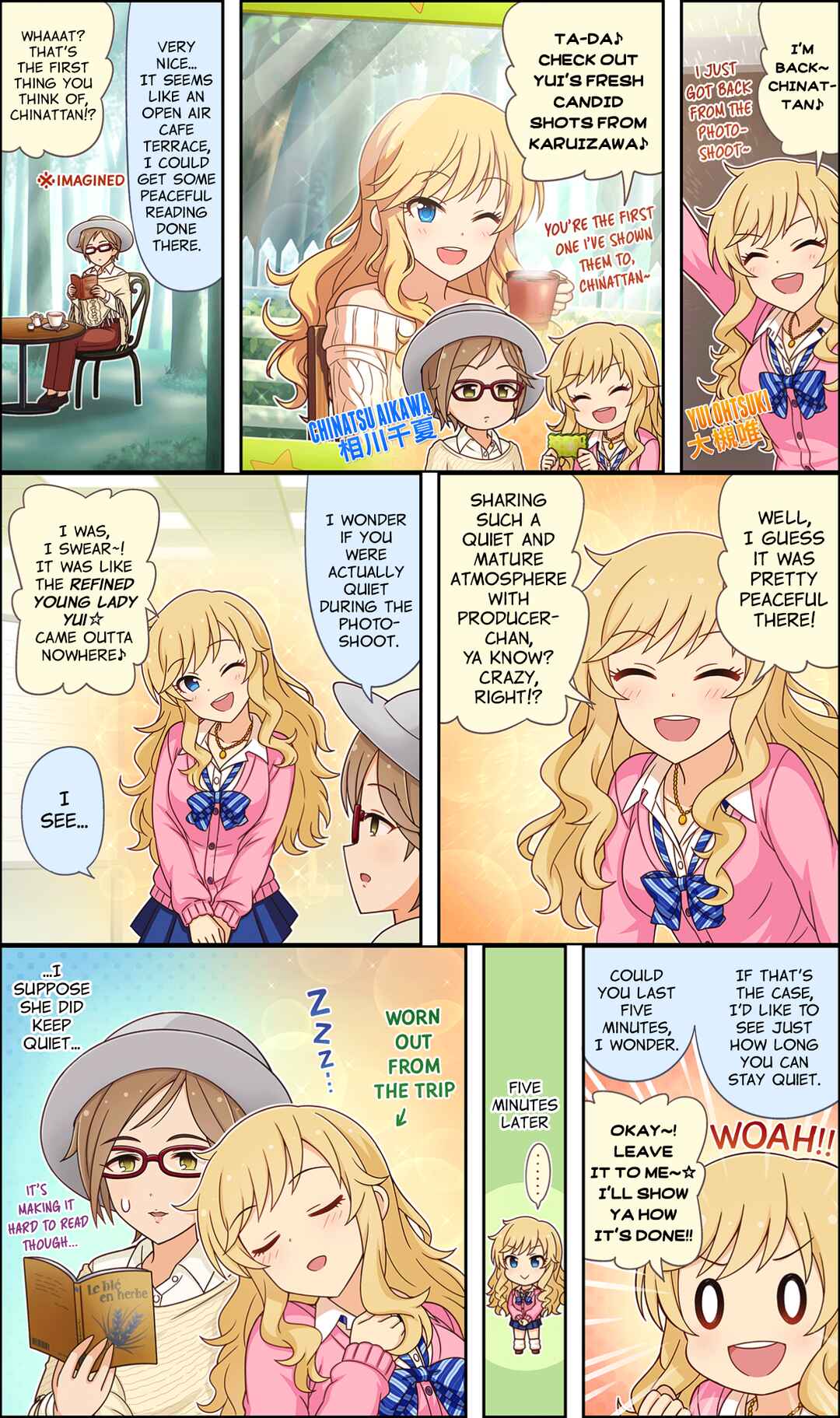 Page 1 Chapter 96 The iDOLM@STER Cinderella Girls Gekijou Wide☆