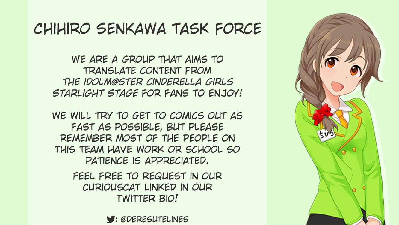 Page 1 Chapter 15 The iDOLM@STER Cinderella Girls Gekijou Wide☆