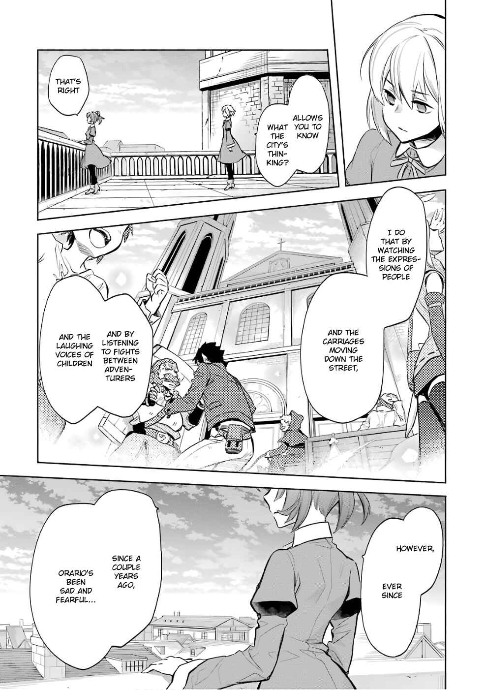 Page 45 Chapter 13 Dungeon ni Deai o Motomeru no wa Machigatteiru Darou ka: Familia Chronicle—Episode Ryuu