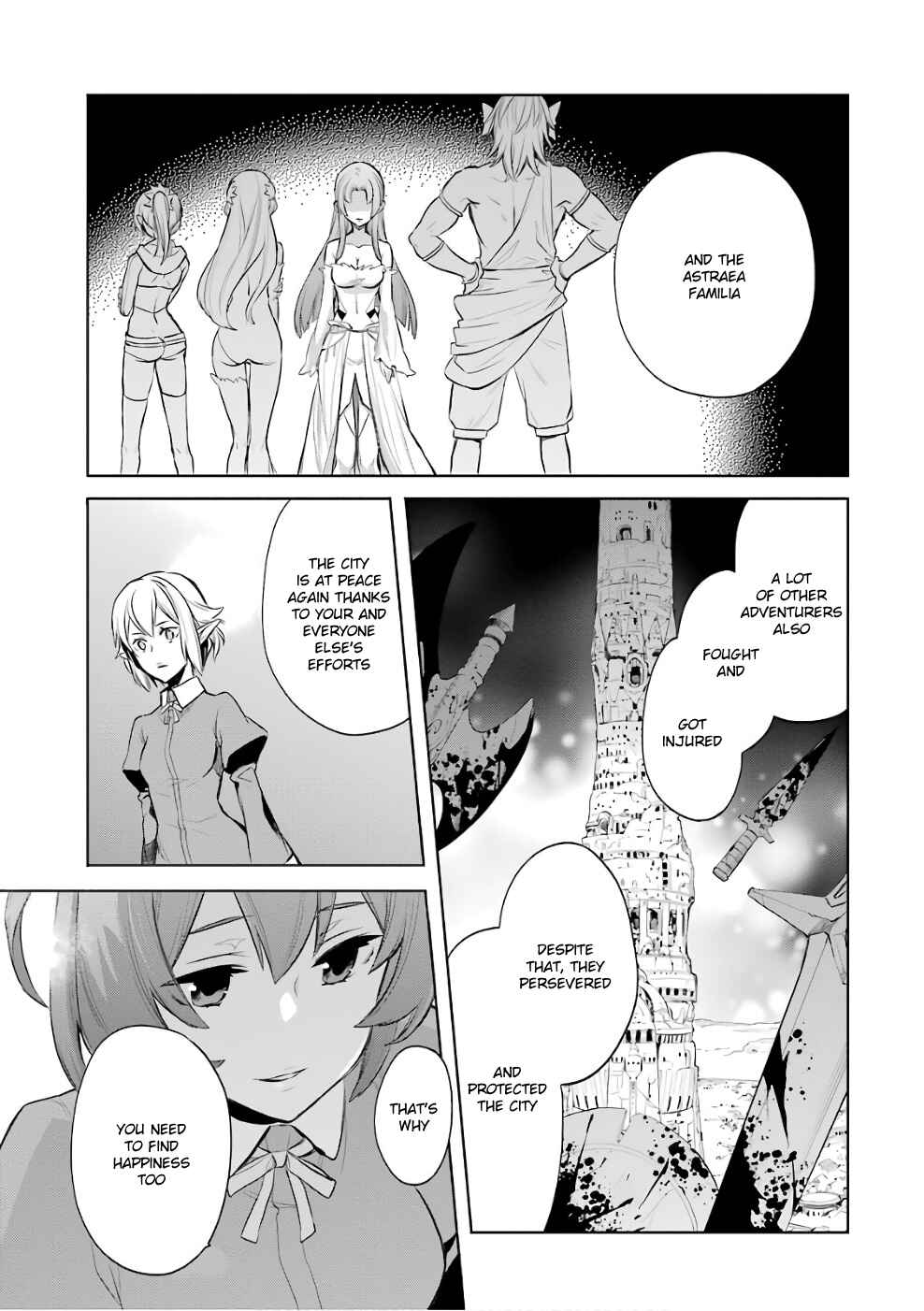 Page 49 Chapter 13 Dungeon ni Deai o Motomeru no wa Machigatteiru Darou ka: Familia Chronicle—Episode Ryuu