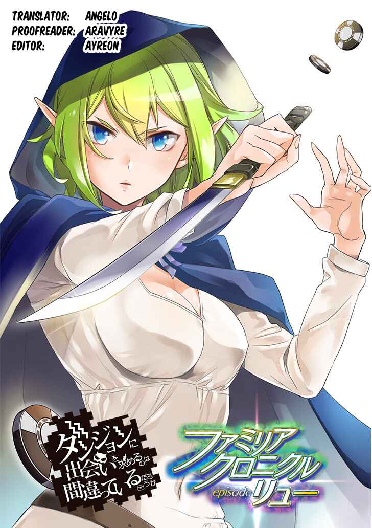 Page 1 Chapter 10 Dungeon ni Deai o Motomeru no wa Machigatteiru Darou ka: Familia Chronicle—Episode Ryuu