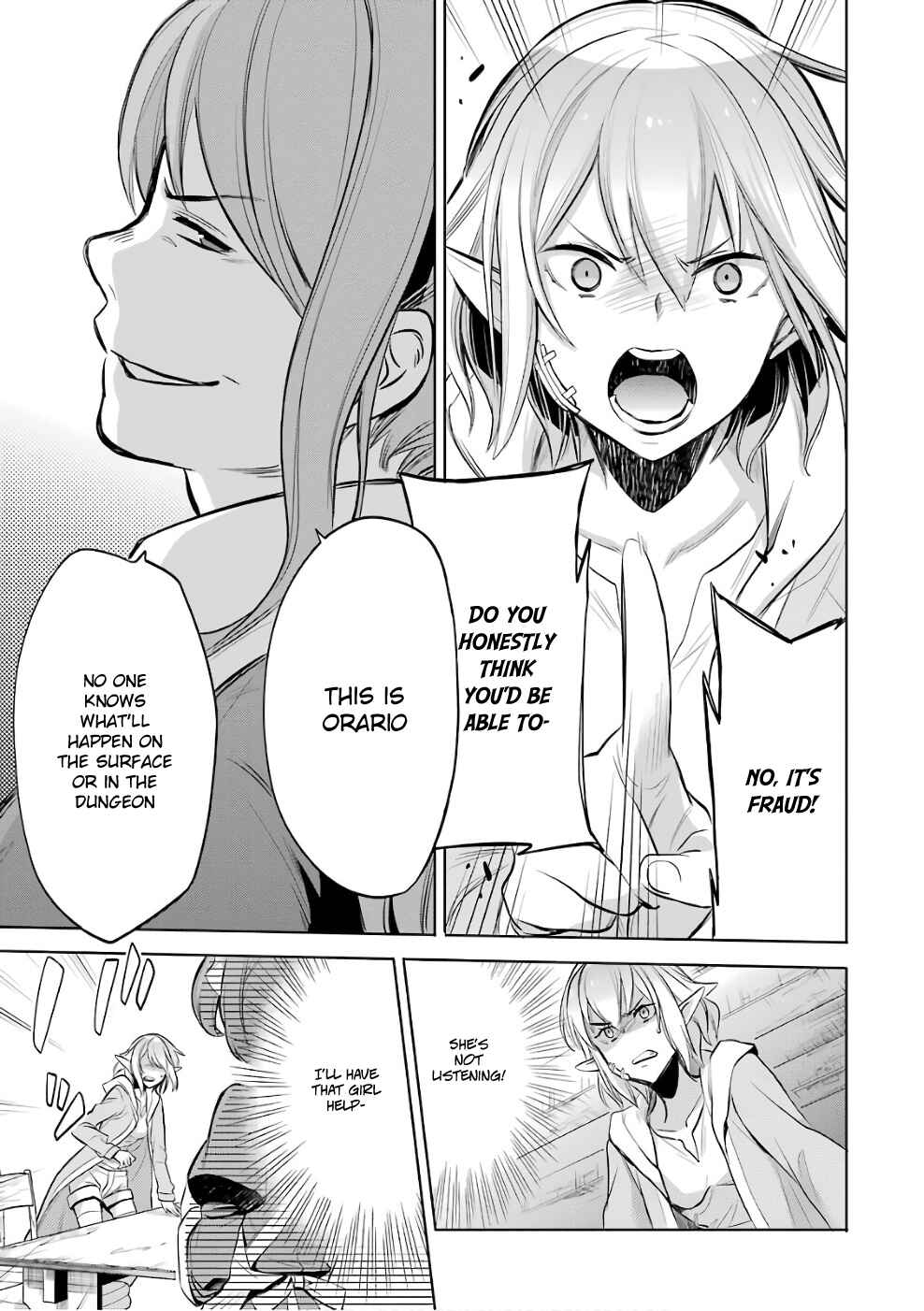 Page 50 Chapter 11 Dungeon ni Deai o Motomeru no wa Machigatteiru Darou ka: Familia Chronicle—Episode Ryuu