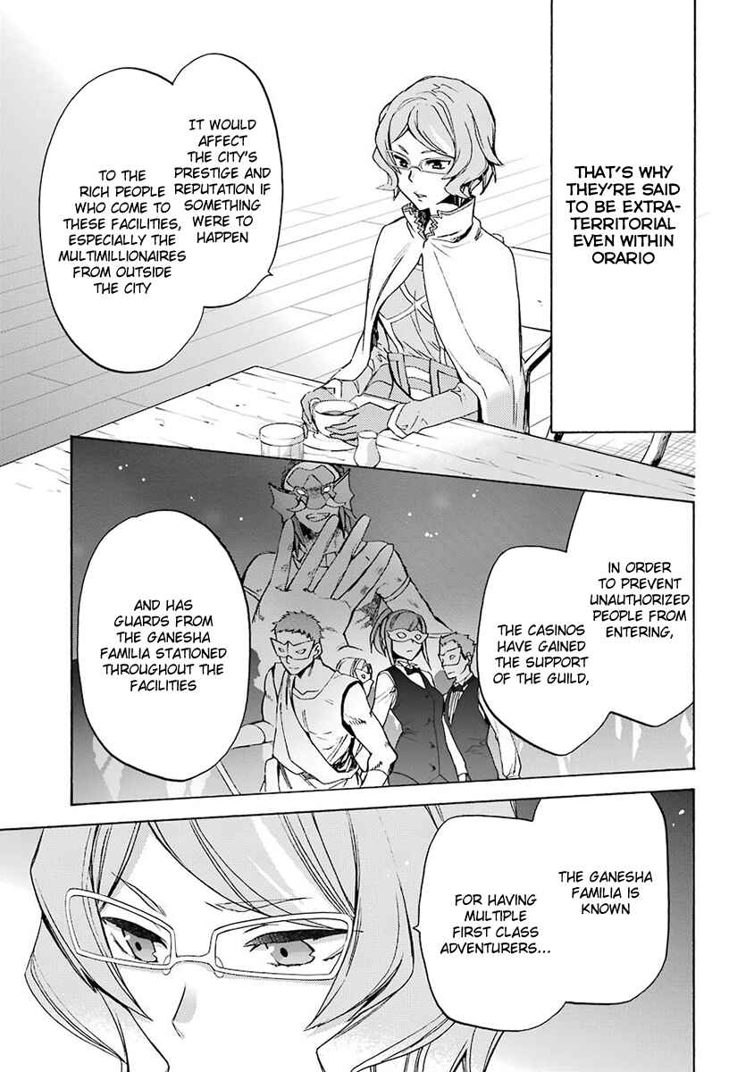 Page 13 Chapter 2 Dungeon ni Deai o Motomeru no wa Machigatteiru Darou ka: Familia Chronicle—Episode Ryuu