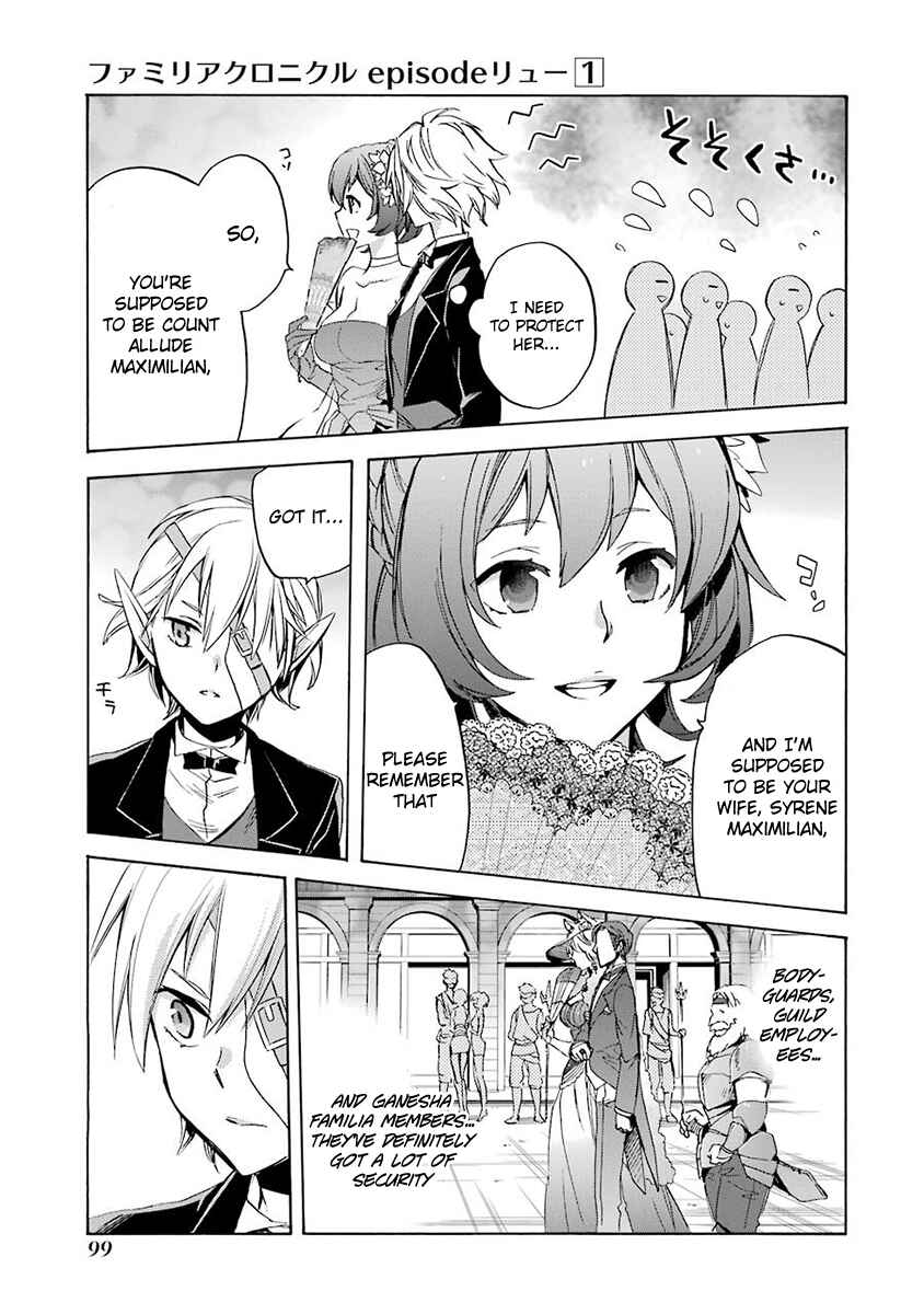 Page 35 Chapter 2 Dungeon ni Deai o Motomeru no wa Machigatteiru Darou ka: Familia Chronicle—Episode Ryuu