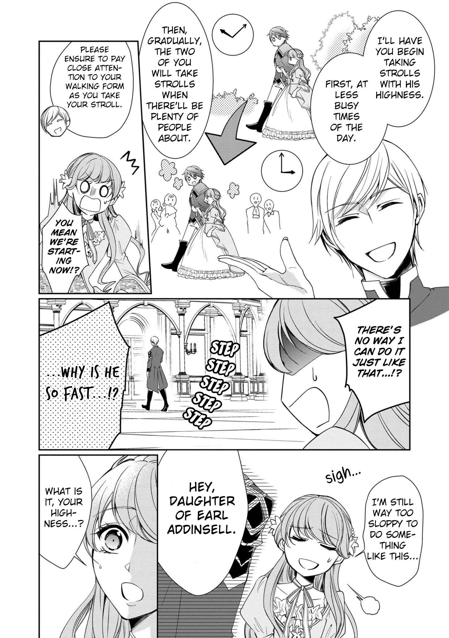 Page 8 Chapter 3 The Earls Daughter Was Suddenly Employed as the Crown Princes Fiancée