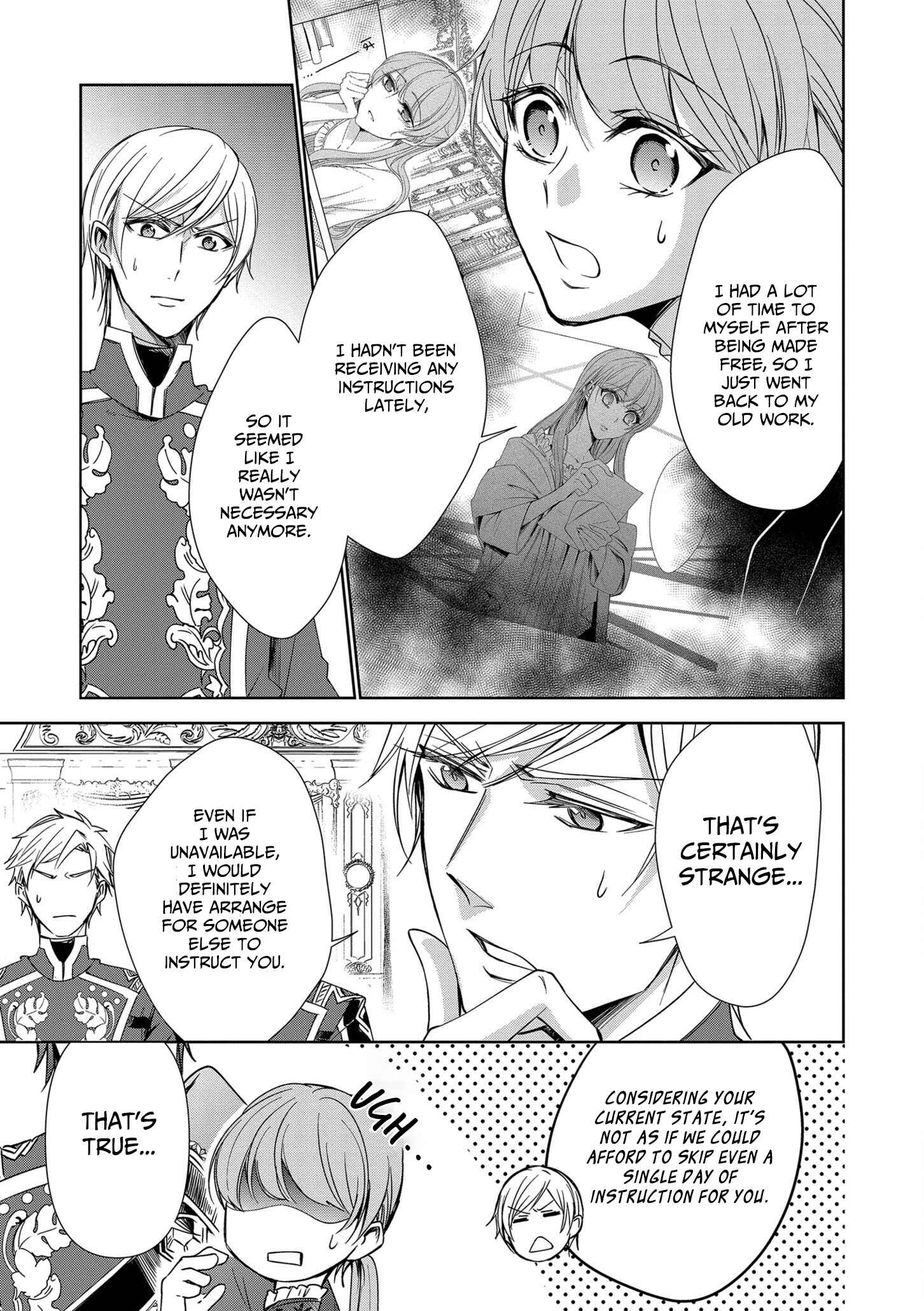 Page 22 Chapter 6 The Earls Daughter Was Suddenly Employed as the Crown Princes Fiancée