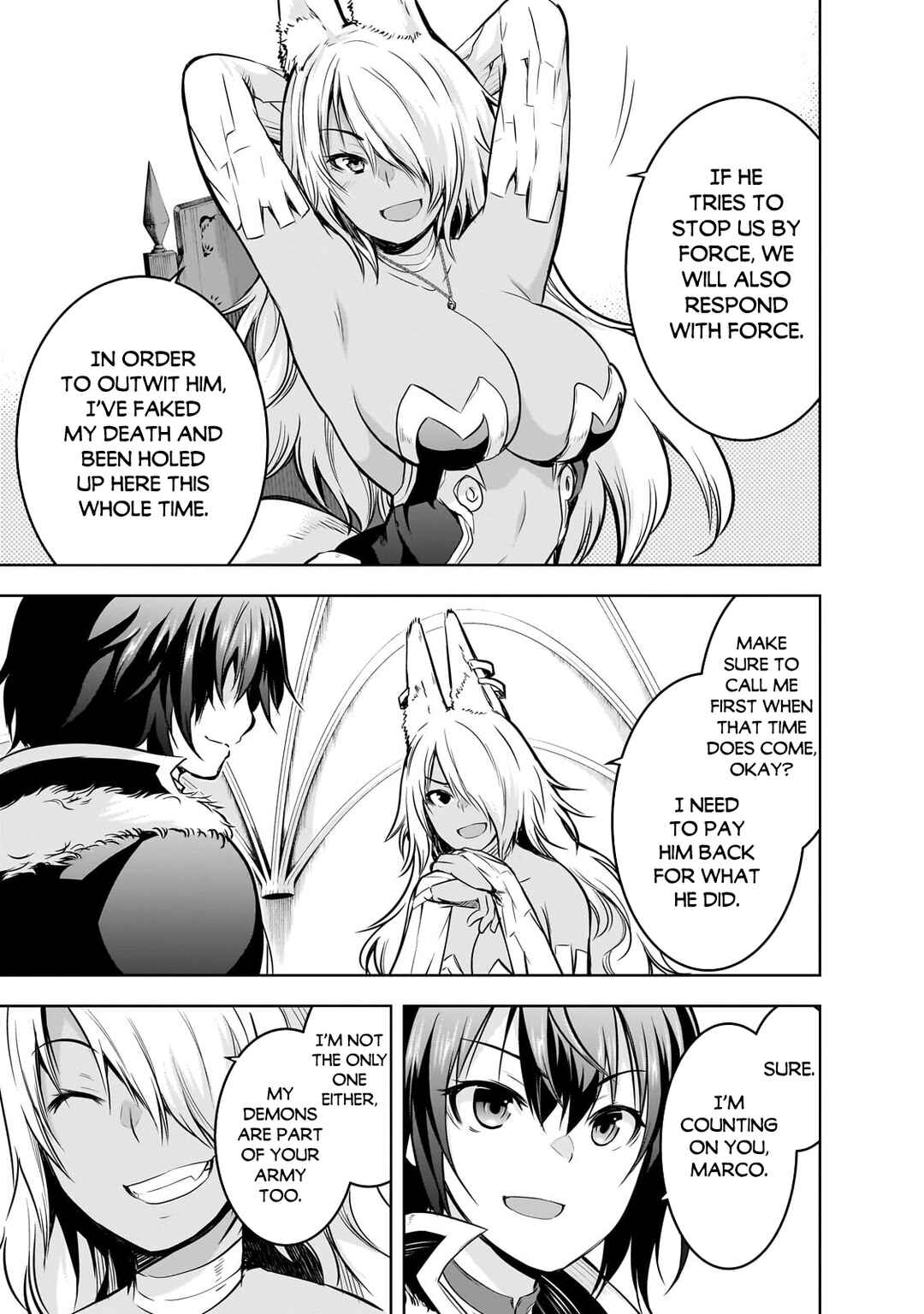 Page 4 Chapter 60 Maou-sama no Machizukuri! ~Saikyou no Dungeon wa Kindai Toshi~