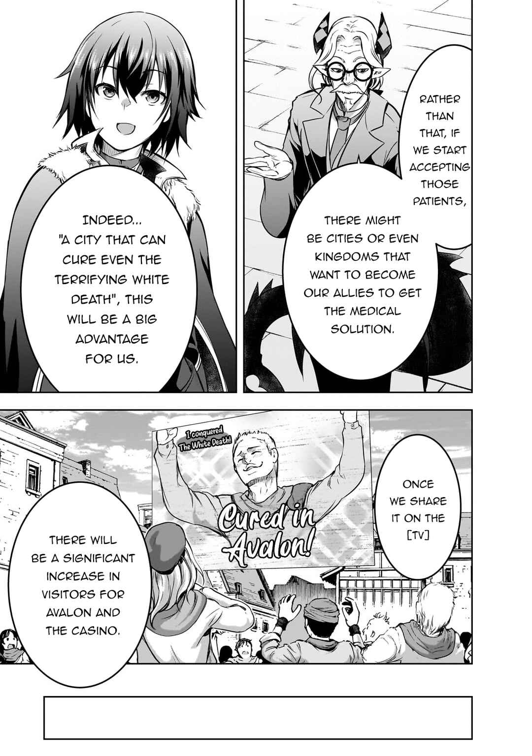 Page 22 Chapter 55 Maou-sama no Machizukuri! ~Saikyou no Dungeon wa Kindai Toshi~