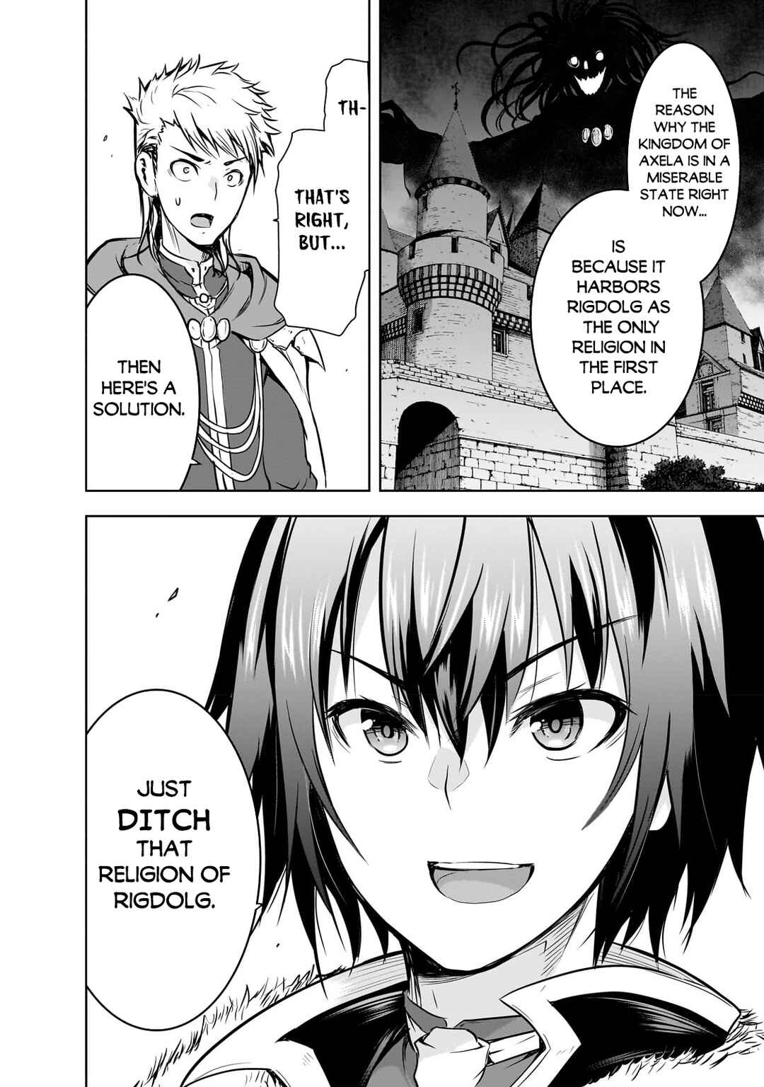 Page 13 Chapter 54 Maou-sama no Machizukuri! ~Saikyou no Dungeon wa Kindai Toshi~