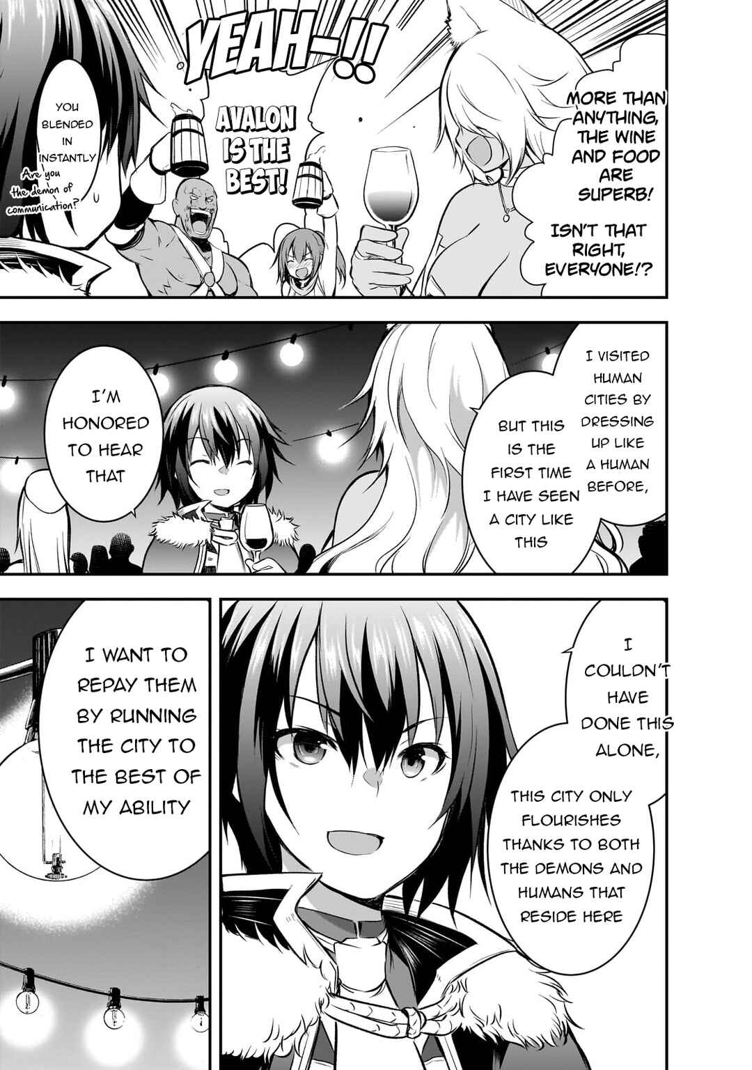 Page 12 Chapter 64 Maou-sama no Machizukuri! ~Saikyou no Dungeon wa Kindai Toshi~