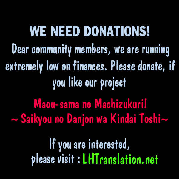 Page 30 Chapter 6 Maou-sama no Machizukuri! ~Saikyou no Dungeon wa Kindai Toshi~