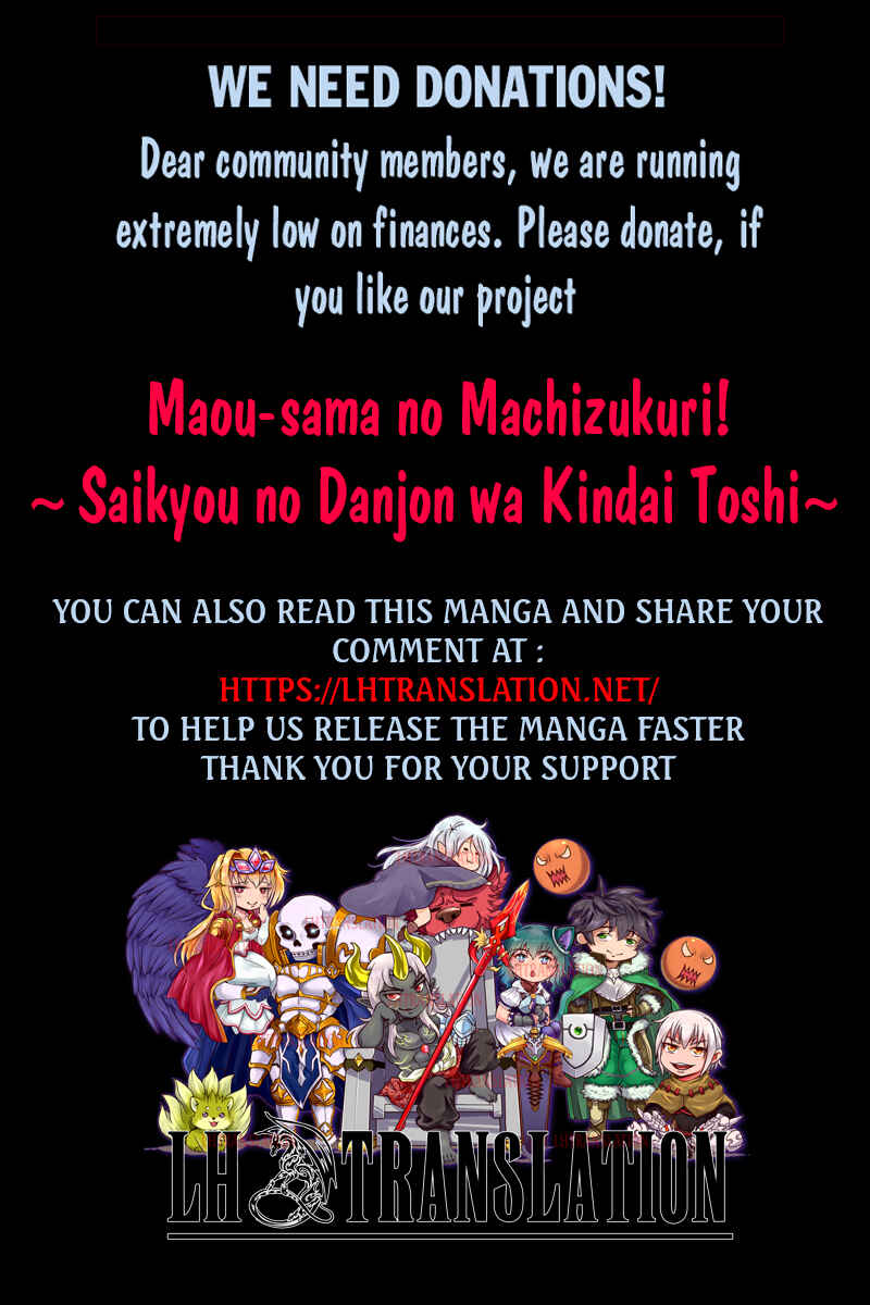 Page 26 Chapter 10 Maou-sama no Machizukuri! ~Saikyou no Dungeon wa Kindai Toshi~