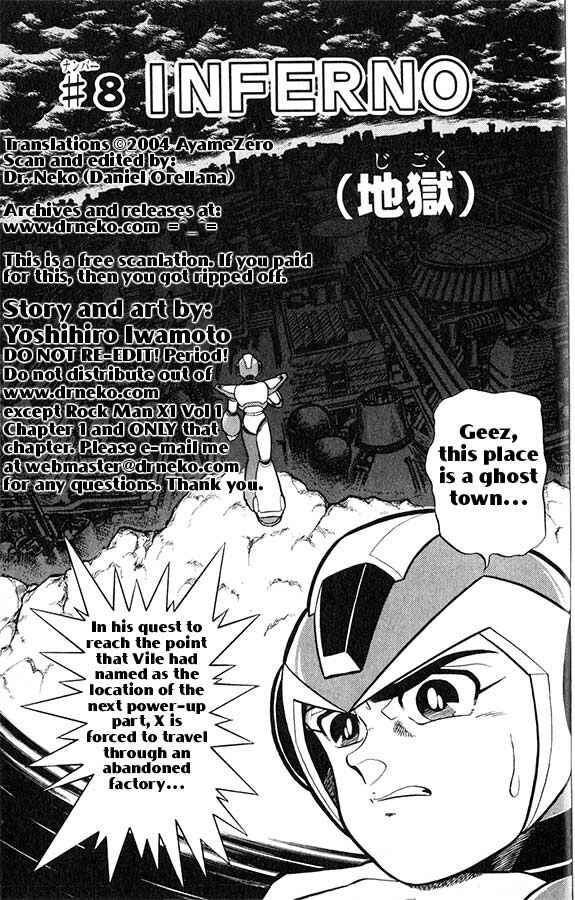 Page 1 Chapter 8 Mega Man X