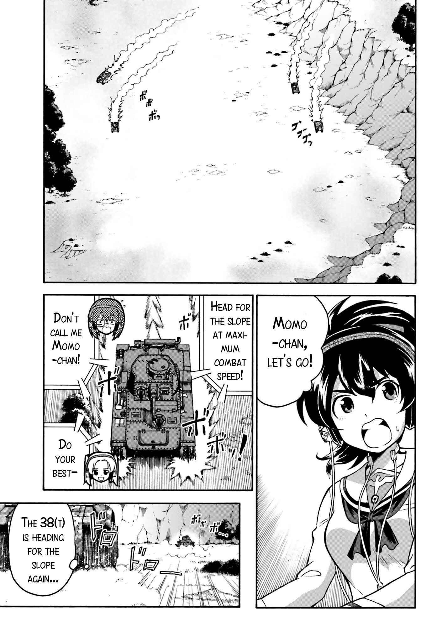 Page 11 Chapter 10 Girls Und Panzer: Fierce Battle! The Battle of Maginot!!