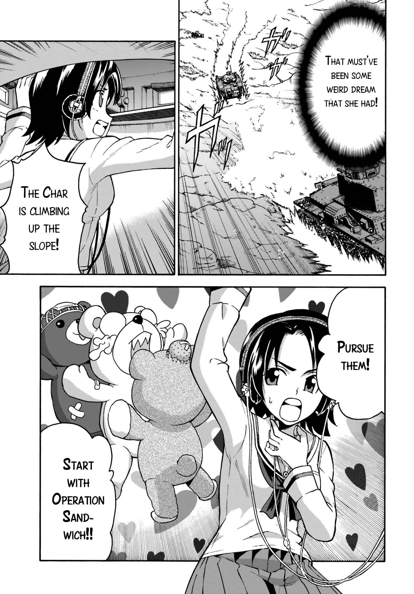 Page 13 Chapter 10 Girls Und Panzer: Fierce Battle! The Battle of Maginot!!