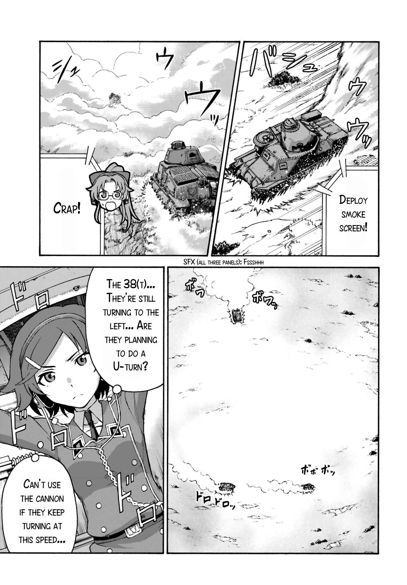 Page 21 Chapter 10 Girls Und Panzer: Fierce Battle! The Battle of Maginot!!
