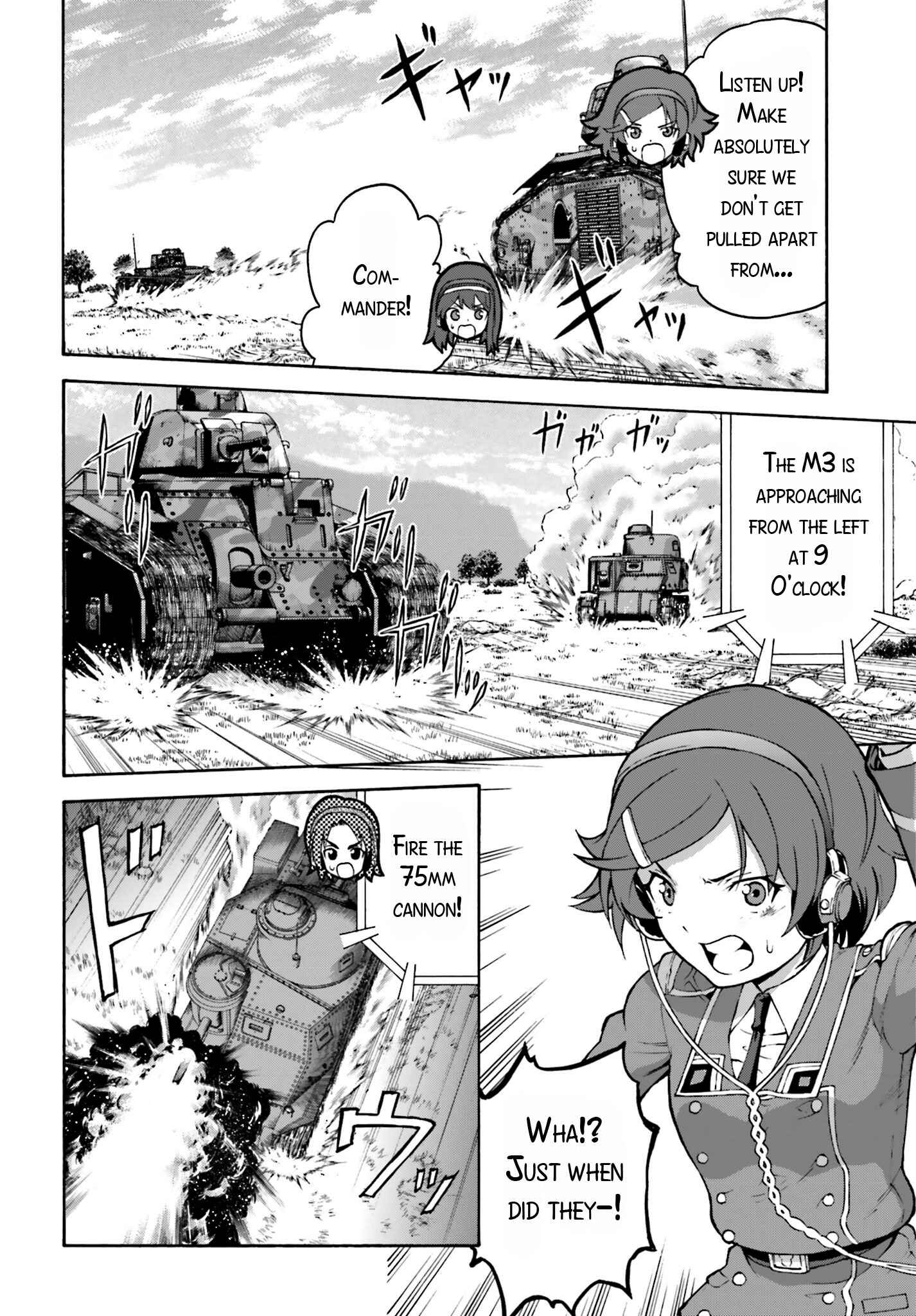 Page 22 Chapter 10 Girls Und Panzer: Fierce Battle! The Battle of Maginot!!