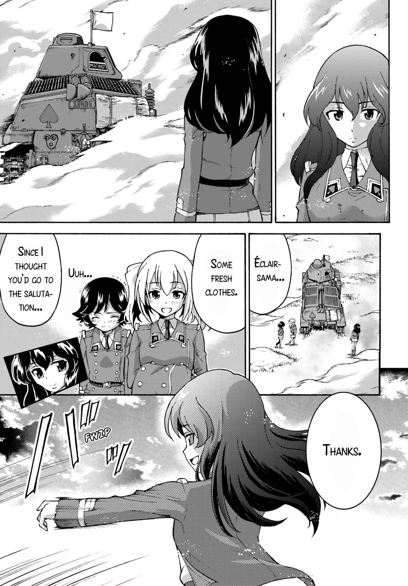 Page 35 Chapter 10 Girls Und Panzer: Fierce Battle! The Battle of Maginot!!