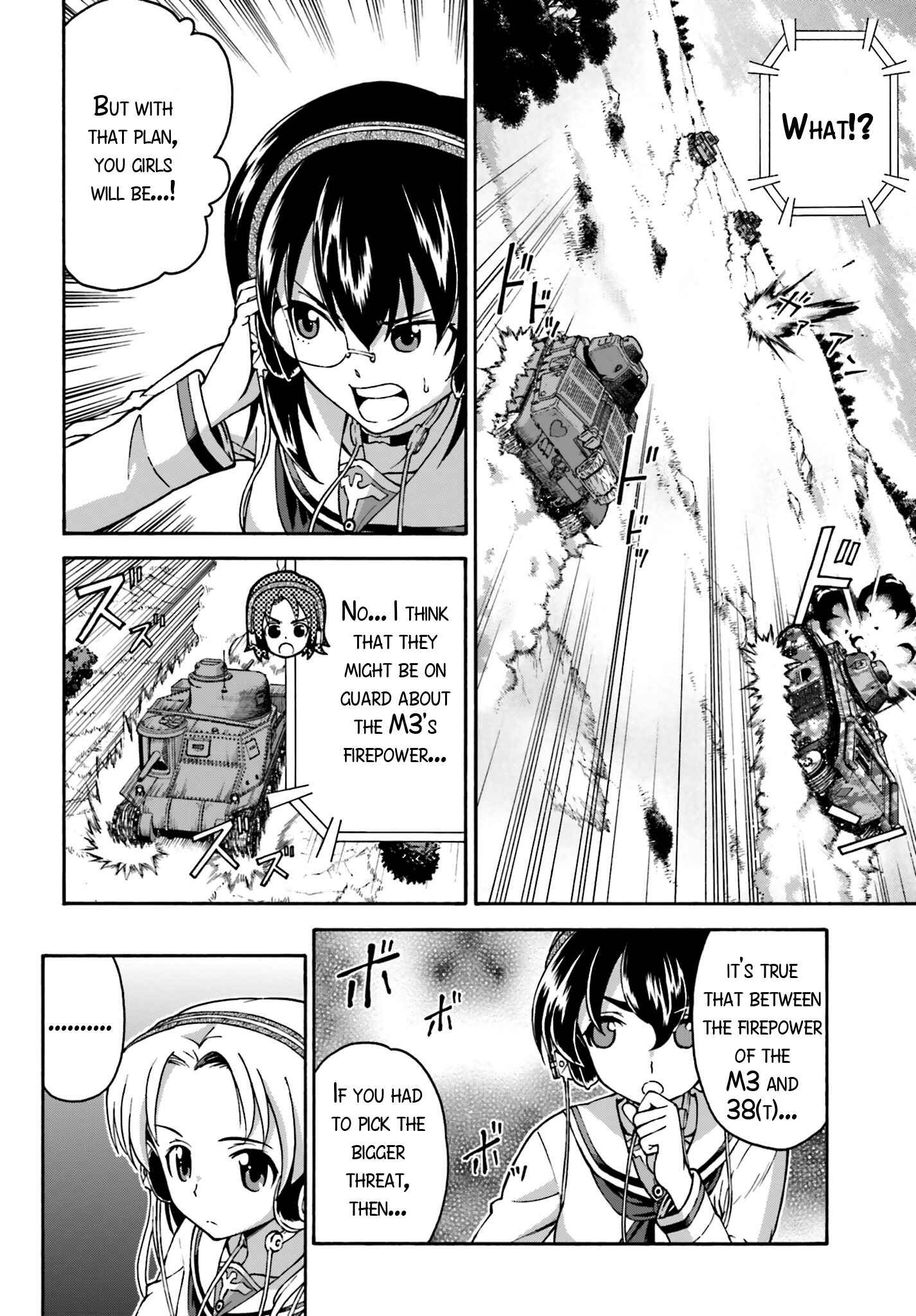 Page 4 Chapter 10 Girls Und Panzer: Fierce Battle! The Battle of Maginot!!